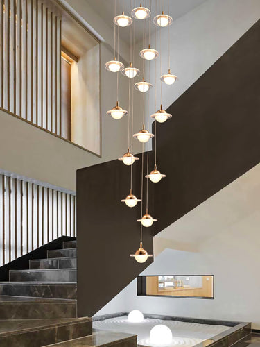 Multi-Light Glass Pendant